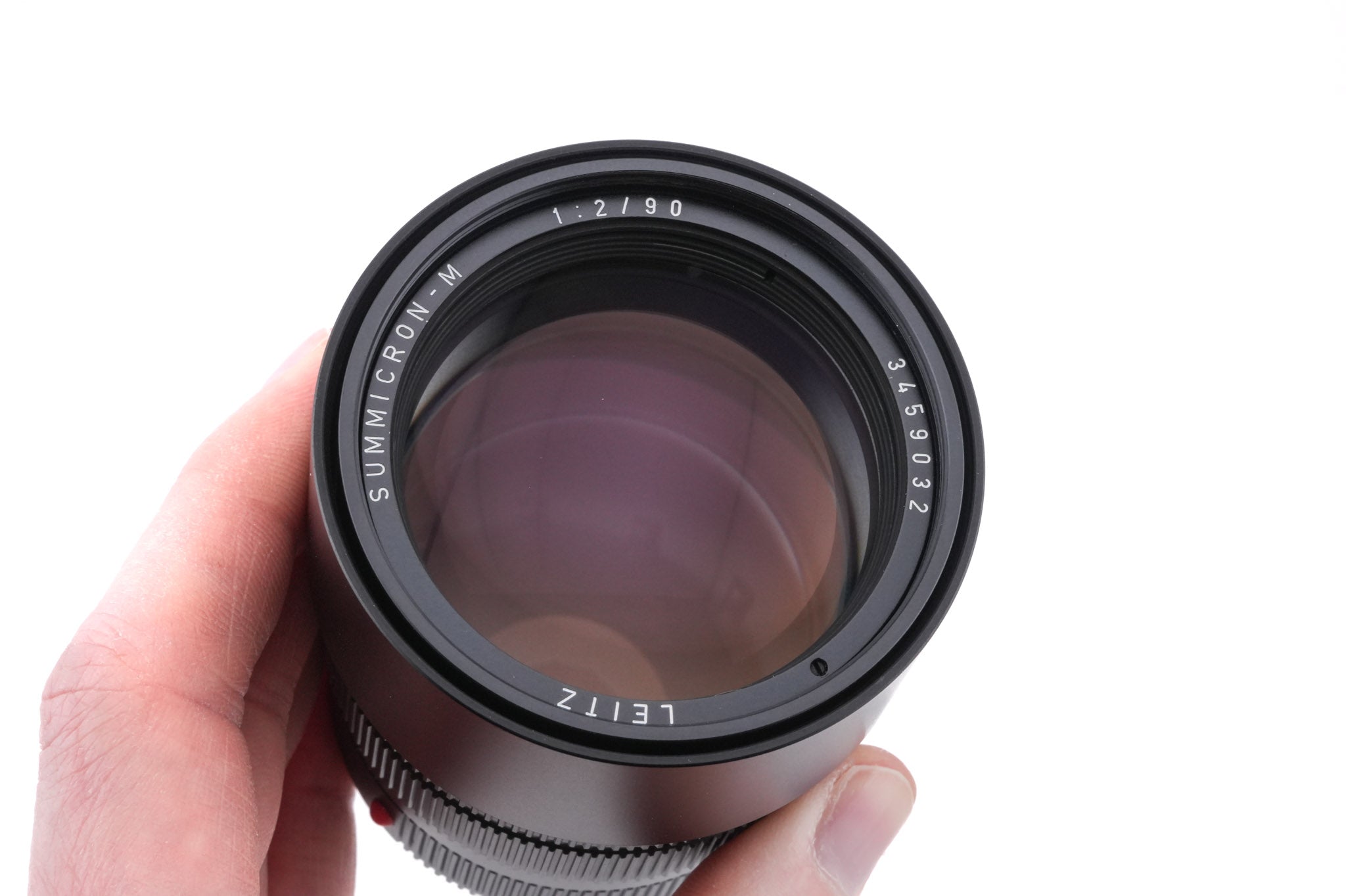 Leica 90mm f2 Summicron-M (Type III) (Black, 11136)