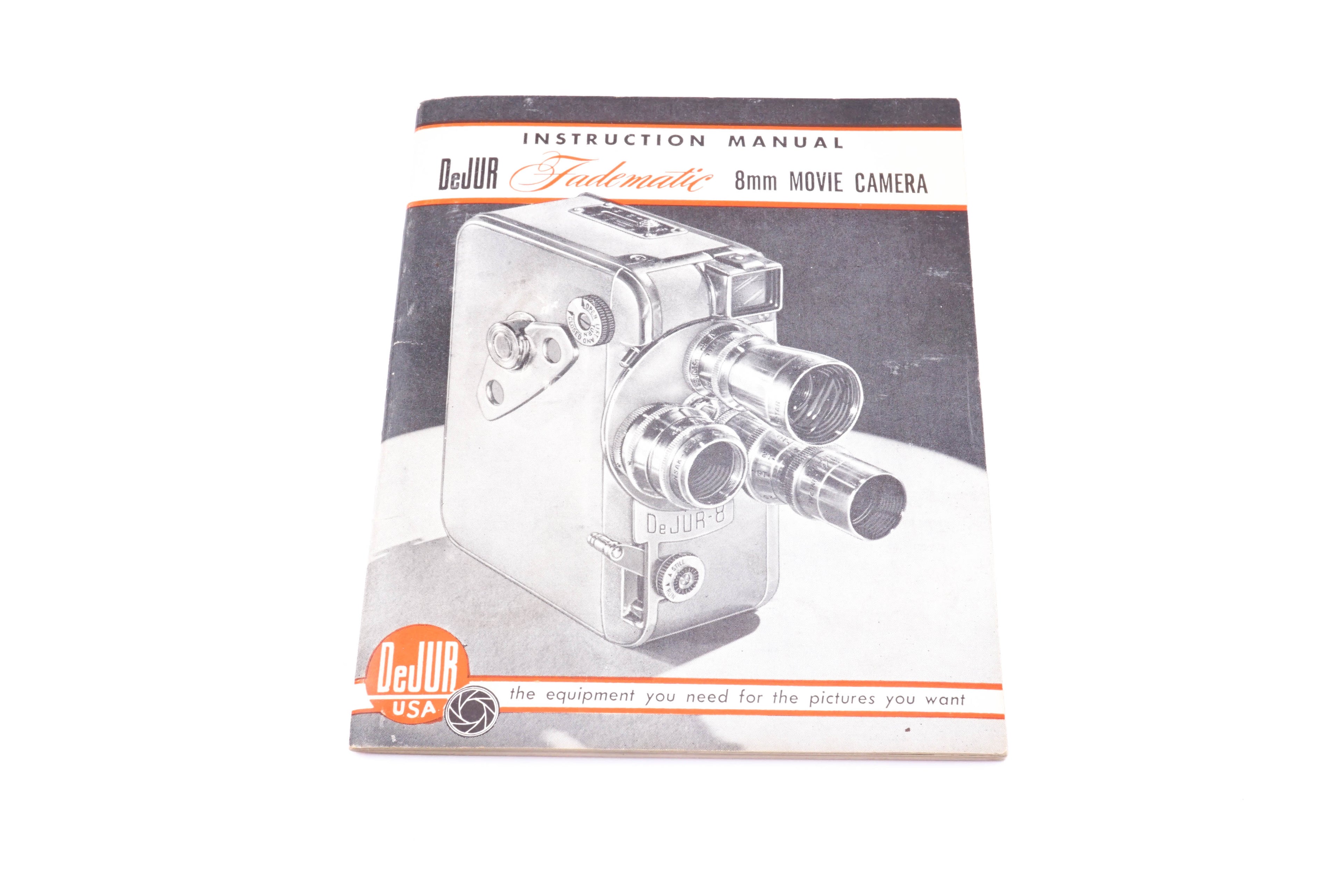 Dejur Fadematic 8mm Instructions