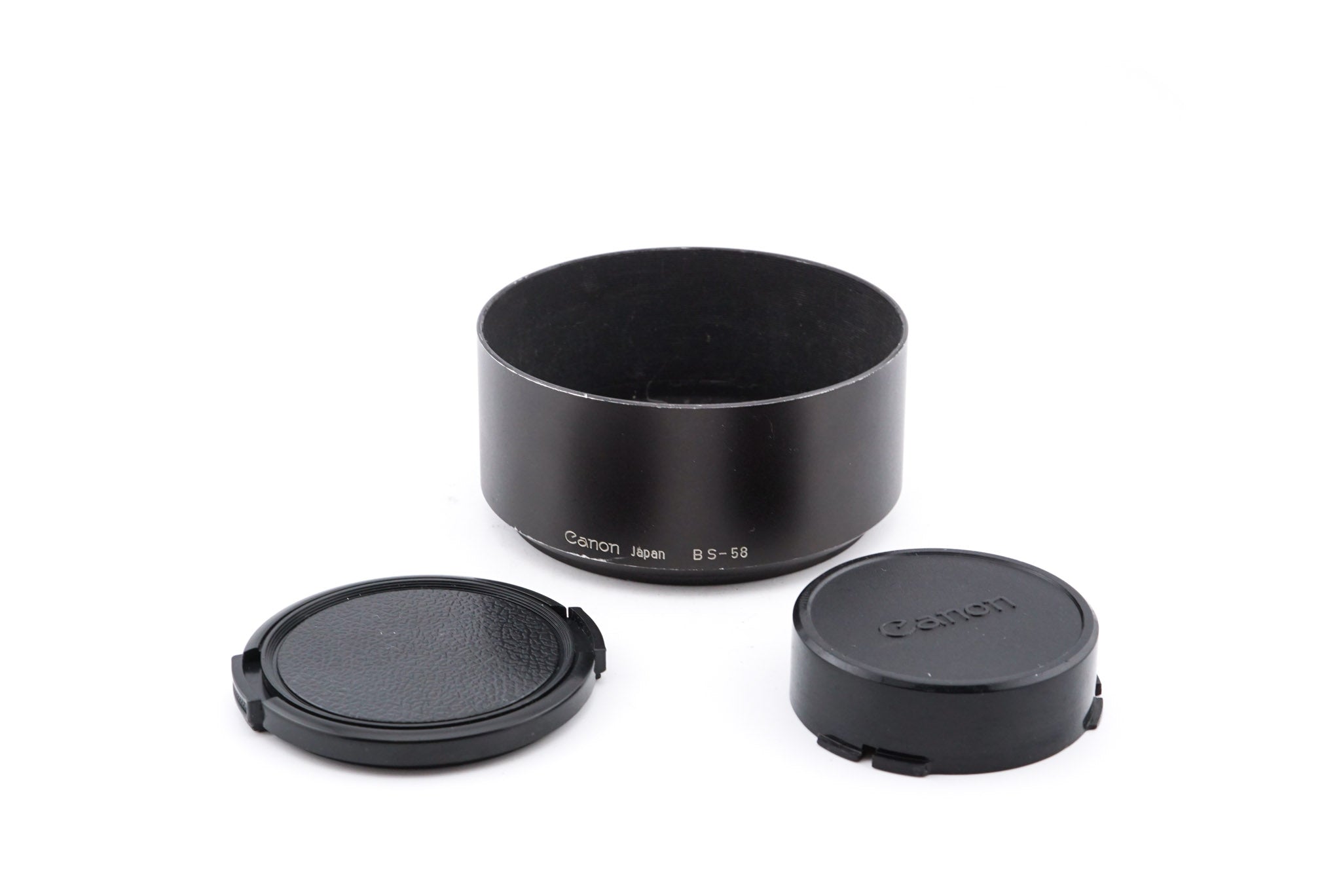 Canon 55mm f1.2 S.S.C. Aspherical + BS-58 Lens Hood