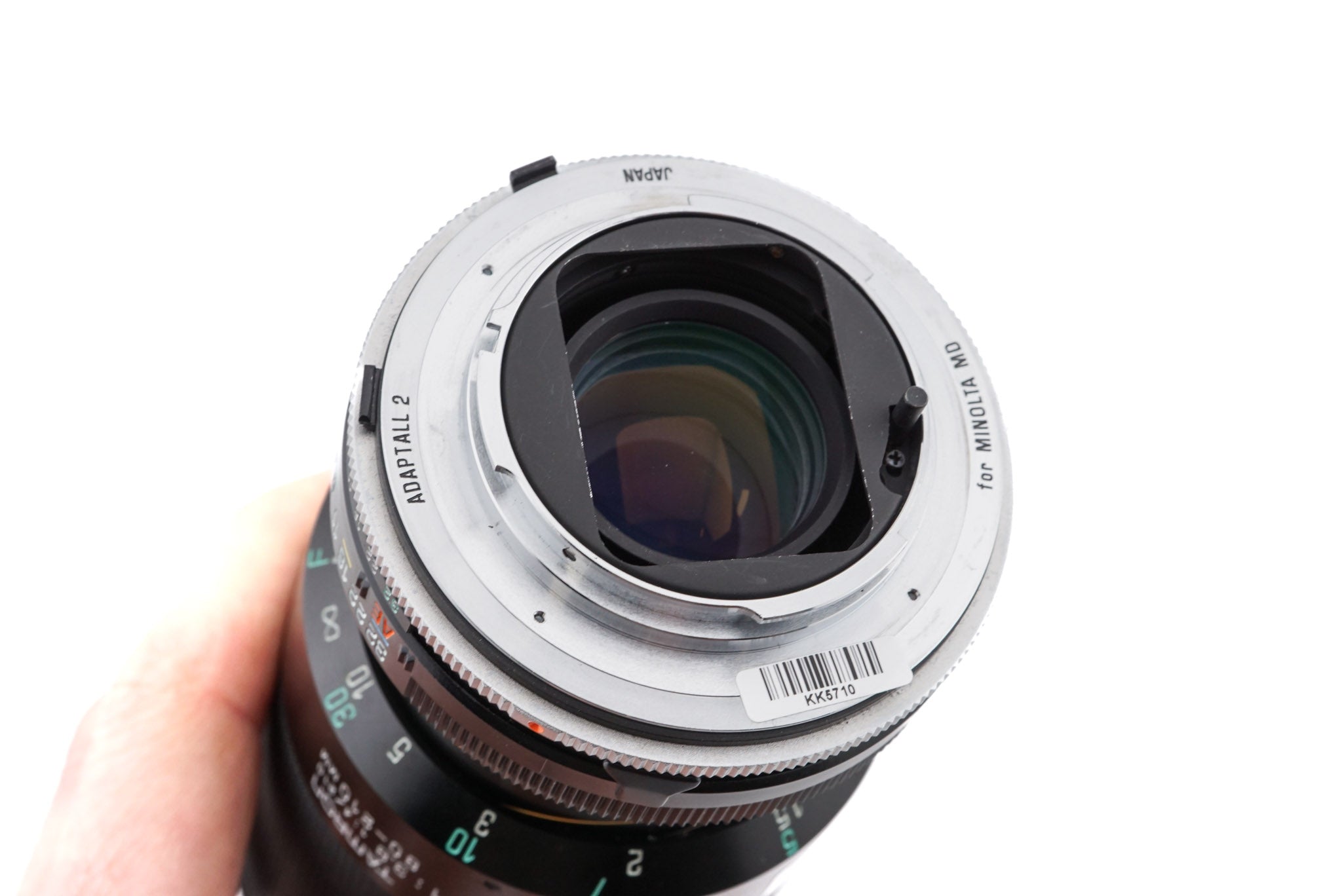 Tamron 80-210mm f3.8-4 CF Tele Macro BBAR MC (103A) + Adaptall 2 - Minolta MD Adapter