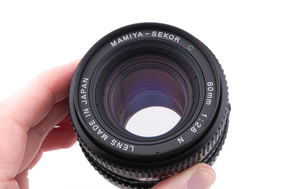 Mamiya 645 Pro TL + HA401 120/220 Roll Film Holder + 80mm f2.8 Sekor C N + FE401 AE Prism Finder + 120 Roll Film Insert (HA401) + AC401 Winding Lever