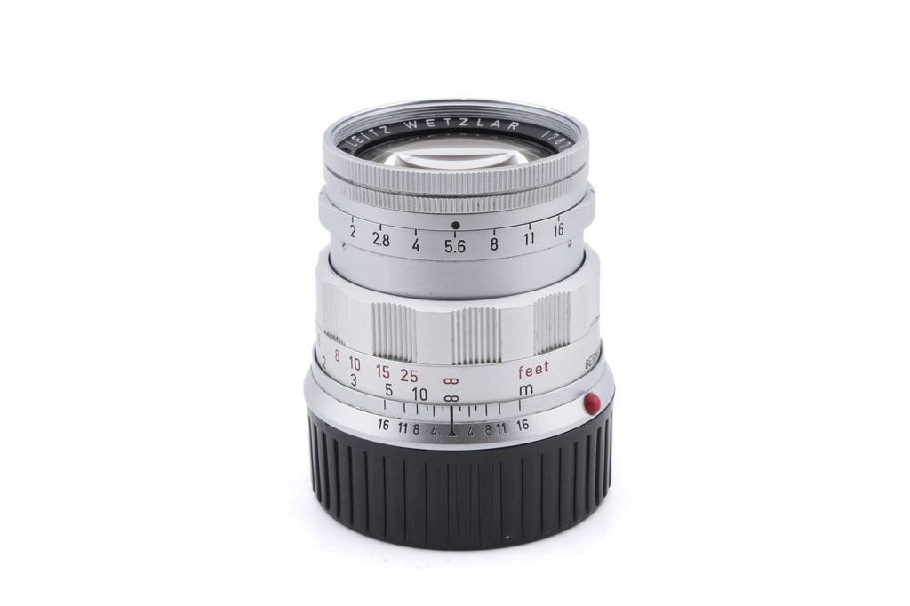 Leica 50mm f2 Summicron (Type II) (Silver, SOOIC-MS / SOSIC / 11118 / 11618 / 11818)