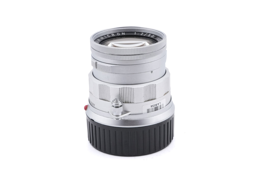 Leica 50mm f2 Summicron (Type II) (Silver, SOOIC-MS / SOSIC / 11118 / 11618 / 11818)