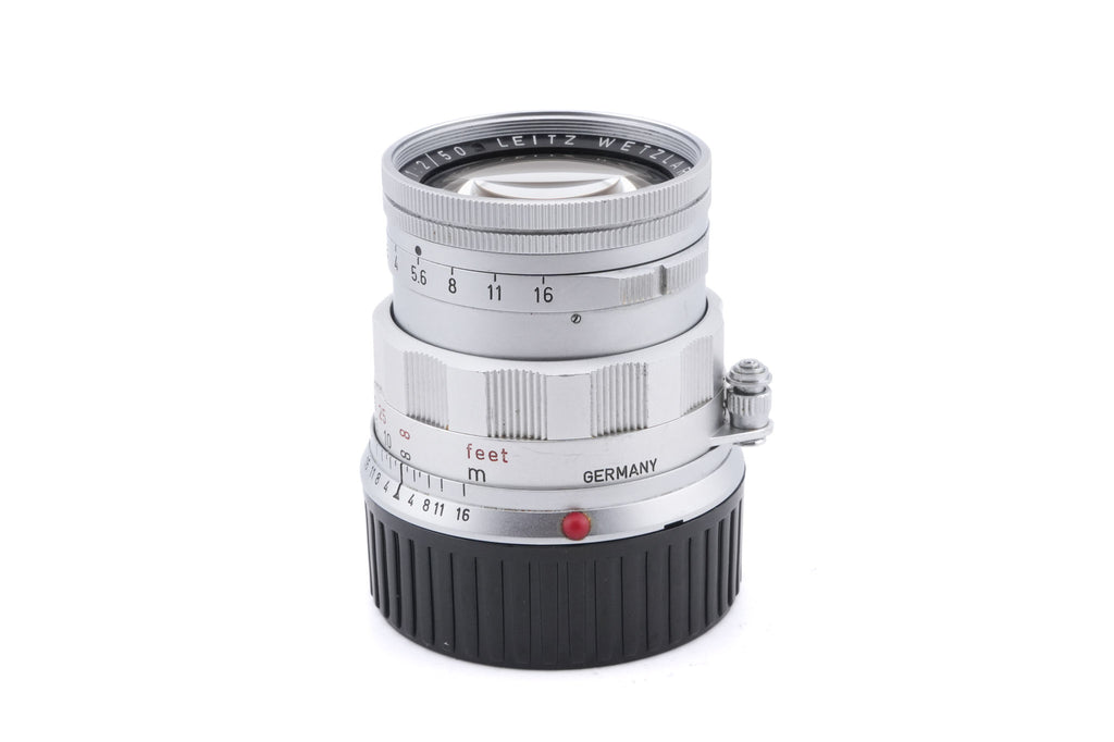 Leica 50mm f2 Summicron (Type II) (Silver, SOOIC-MS / SOSIC / 11118 / 11618 / 11818)