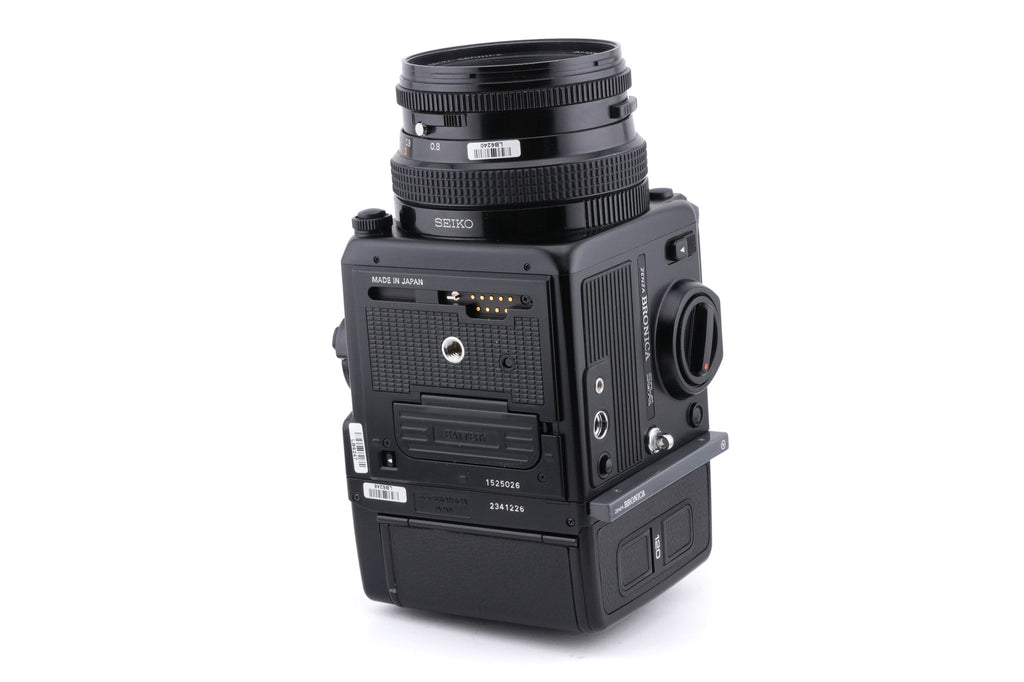 Zenza Bronica SQ-Ai + Waist Level Finder + SQ-i 6x6 120 Roll Film Back + 80mm f2.8 Zenzanon-PS