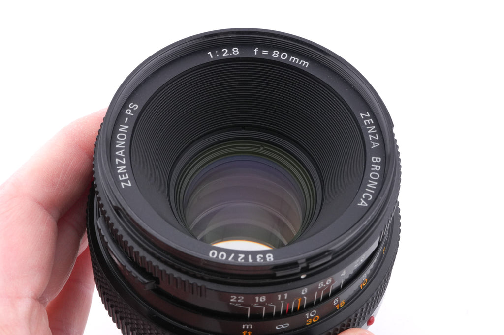 Zenza Bronica SQ-Ai + Waist Level Finder + SQ-i 6x6 120 Roll Film Back + 80mm f2.8 Zenzanon-PS