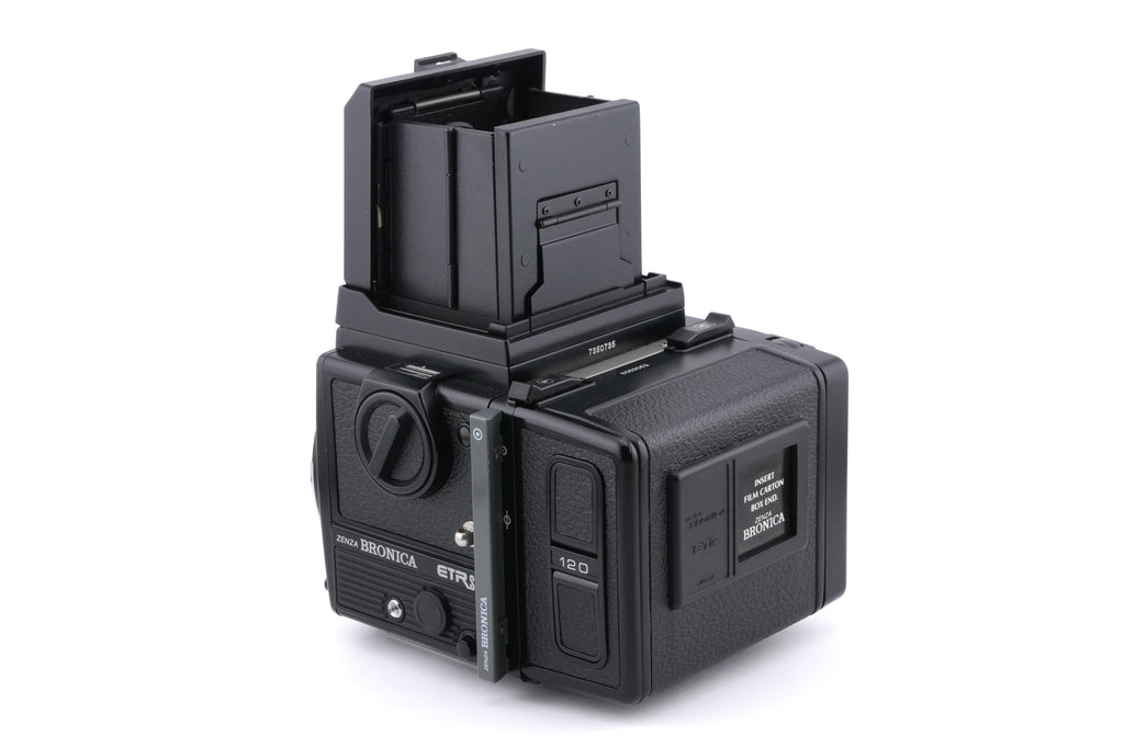 Zenza Bronica ETRSi + Waist Level Finder + 120 Film Back