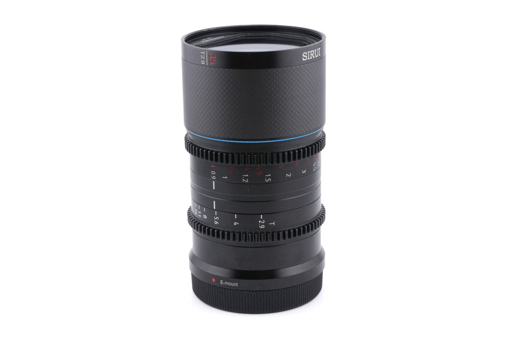 Sirui 35mm T2.9 1.6x Saturn Carbon Fiber