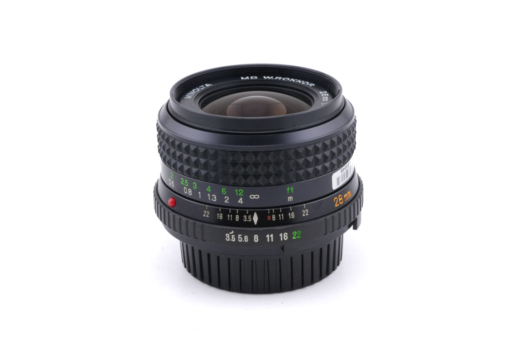 Minolta 28mm f3.5 MD W.Rokkor