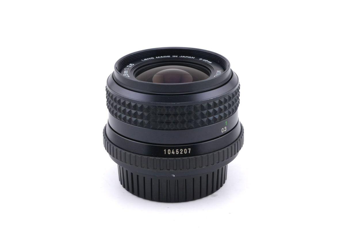 Minolta 28mm f3.5 MD W.Rokkor