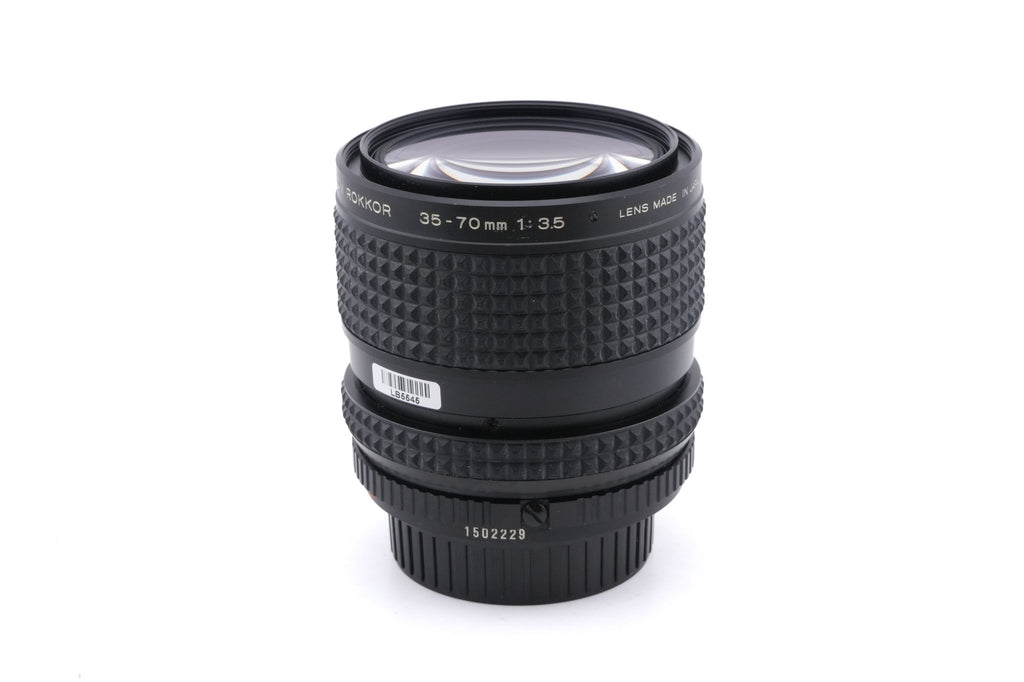 Minolta 35-70mm f3.5 MD Zoom Rokkor