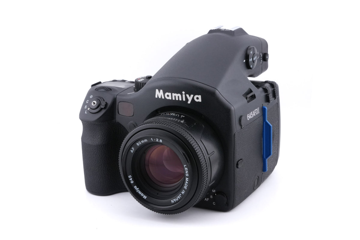 Mamiya 645AFD II + HM401 Film Back + 80mm f2.8 AF