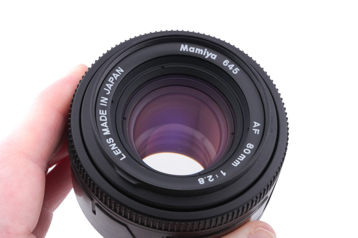 Mamiya 645AFD II + HM401 Film Back + 80mm f2.8 AF