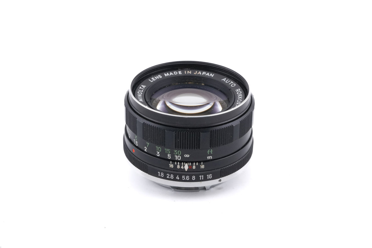 Minolta 55mm f1.8 Auto Rokkor-PF
