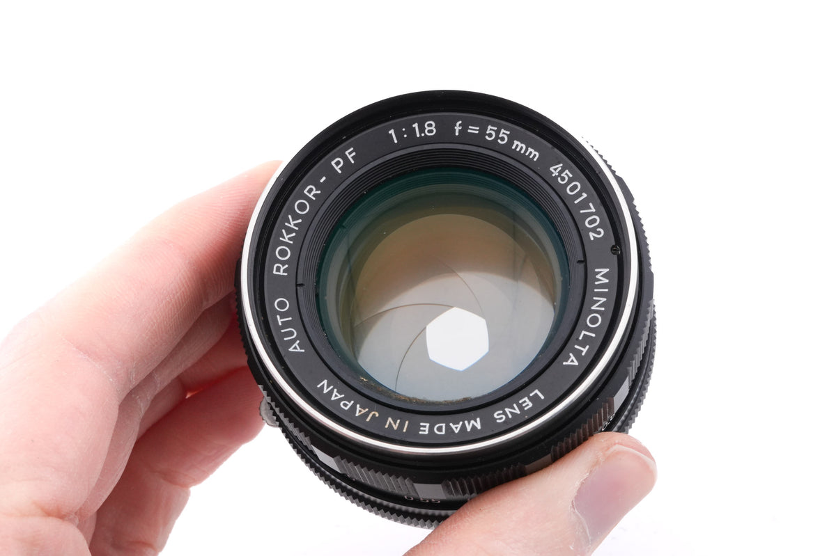 Minolta 55mm f1.8 Auto Rokkor-PF