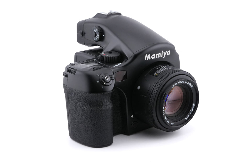 Mamiya 645AFD + HM401 Film Back + 80mm f2.8 AF