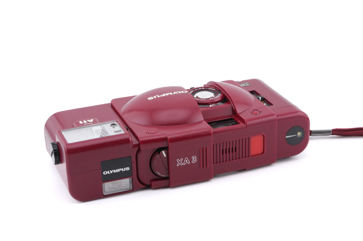 Olympus XA3 (Red) + A11 Electronic Flash