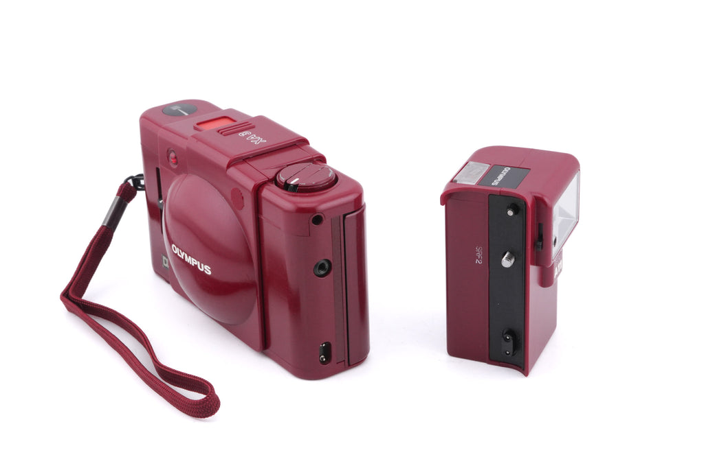 Olympus XA3 (Red) + A11 Electronic Flash