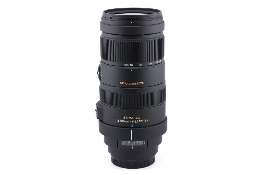Sigma 120-400mm f4.5-5.6 APO DG OS HSM