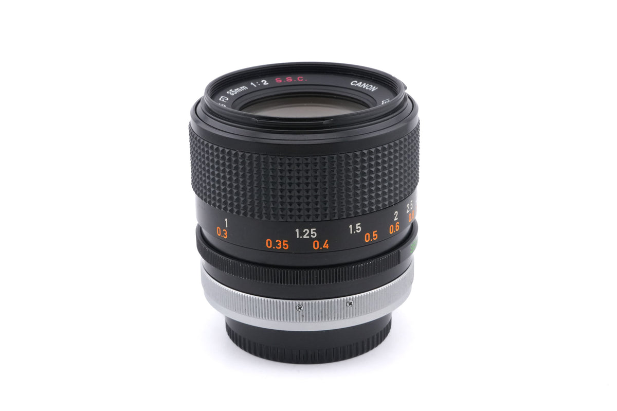 Canon 35mm f2 S.S.C. (Concave)