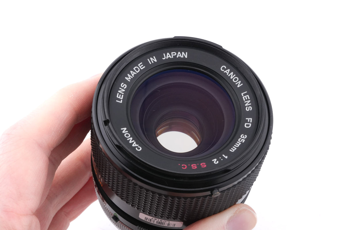 Canon 35mm f2 S.S.C. (Concave)