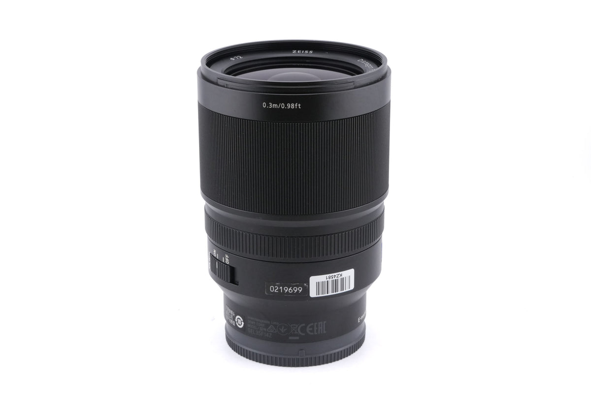 Sony 35mm f1.4 Distagon T* ZA (SEL3514Z)
