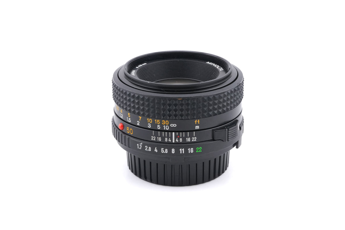 Minolta 50mm f1.7 MD