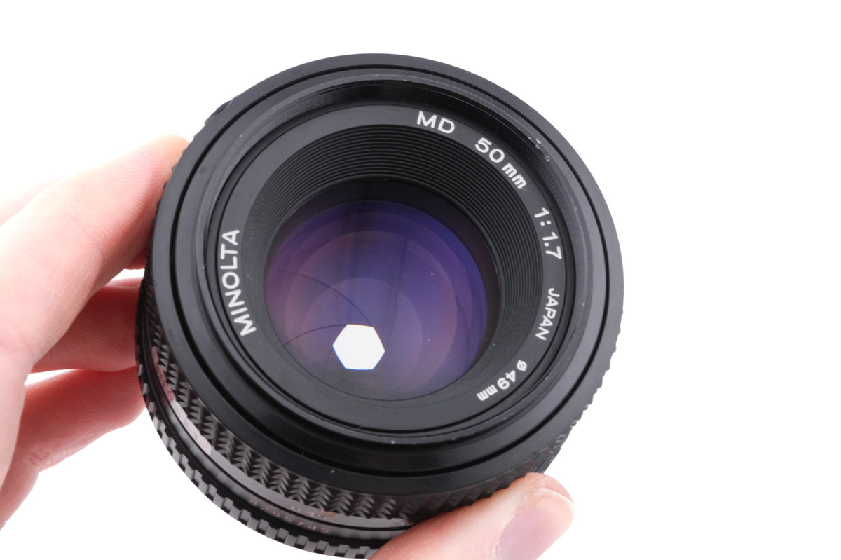 Minolta 50mm f1.7 MD