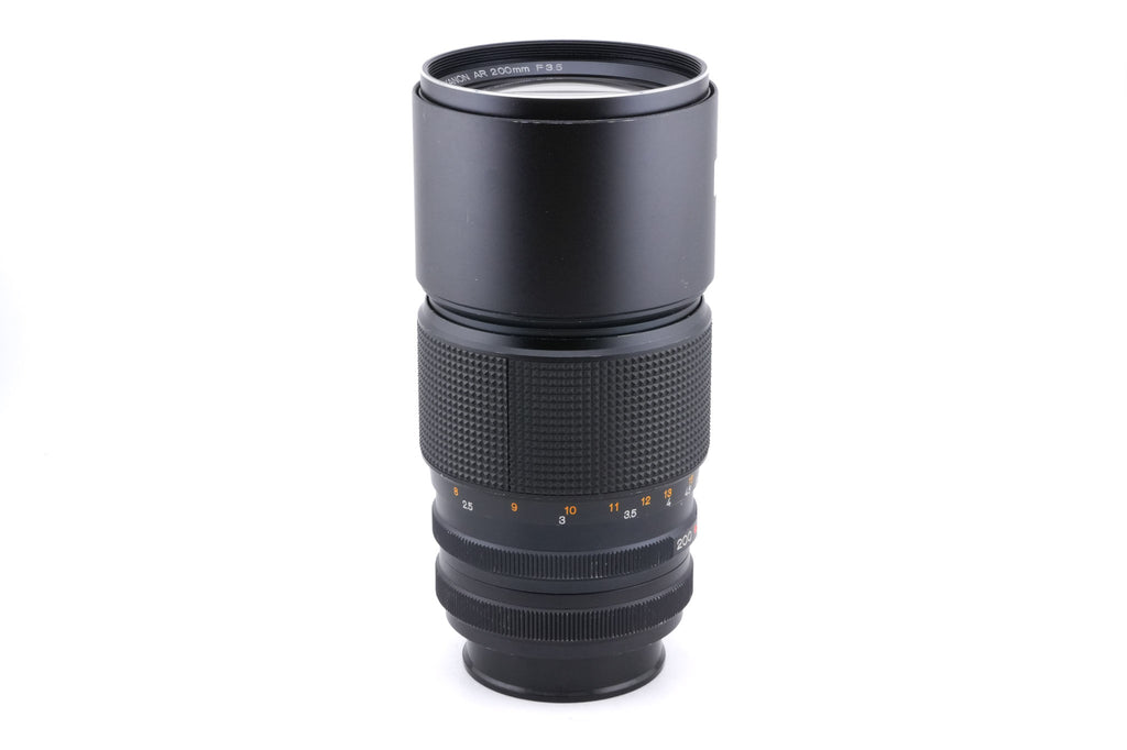 Konica 200mm f3.5 Hexanon AR
