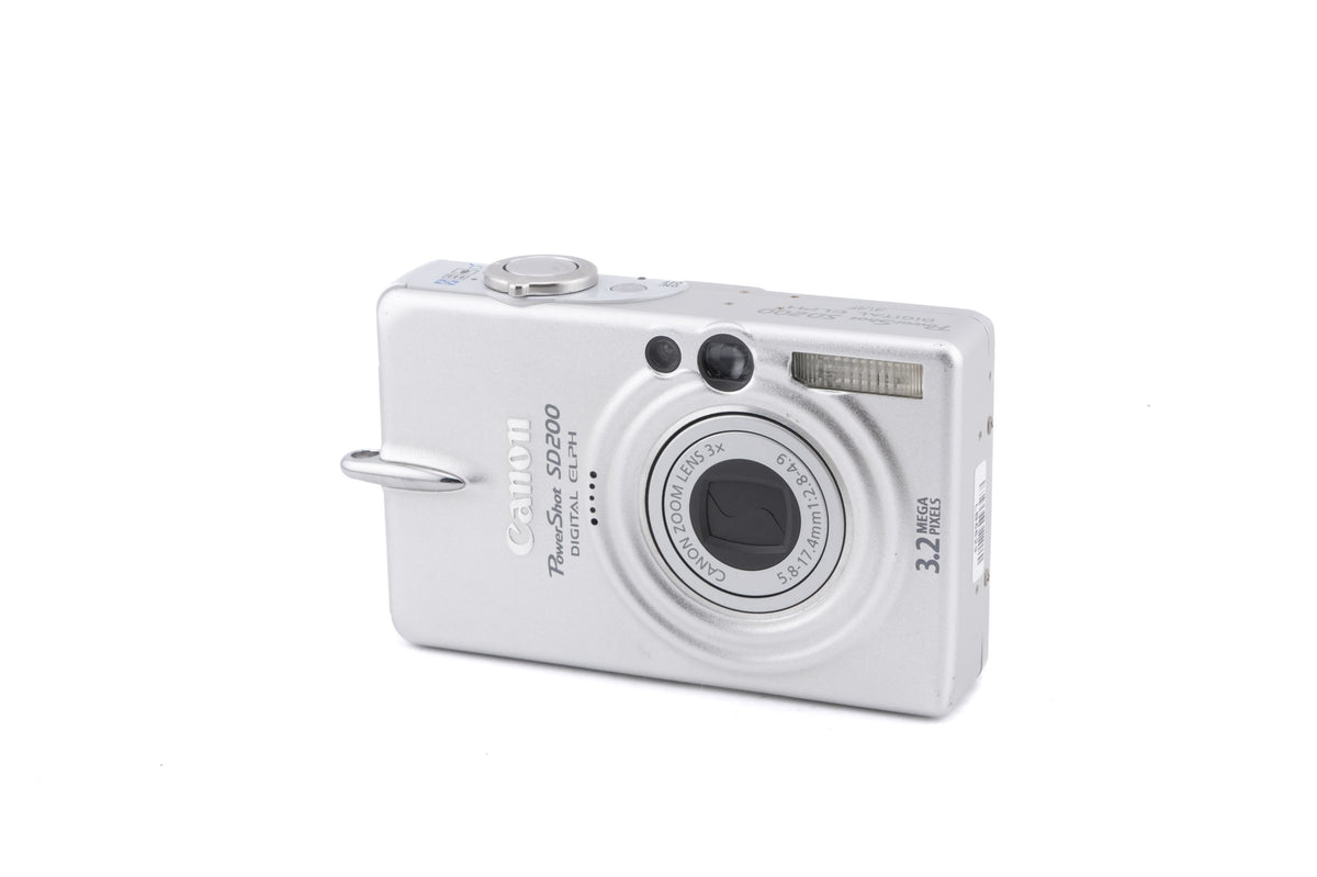Canon PowerShot SD200 - Camera