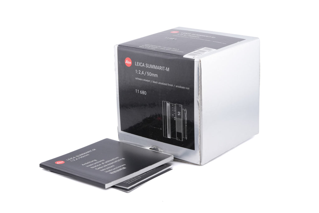 Leica 50mm f2.4 Summarit-M (Black, 11680)
