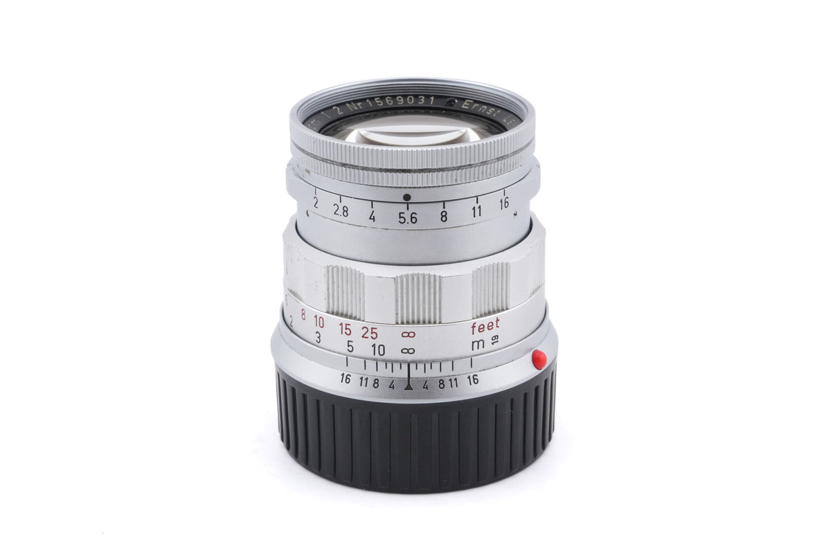 Leica 50mm f2 Summicron (Type II) (Silver, SOOIC-MS / SOSIC / 11118 / 11618 / 11818)