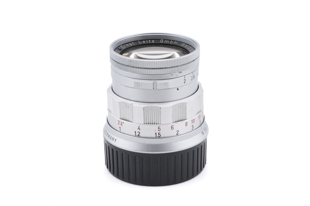 Leica 50mm f2 Summicron (Type II) (Silver, SOOIC-MS / SOSIC / 11118 / 11618 / 11818)