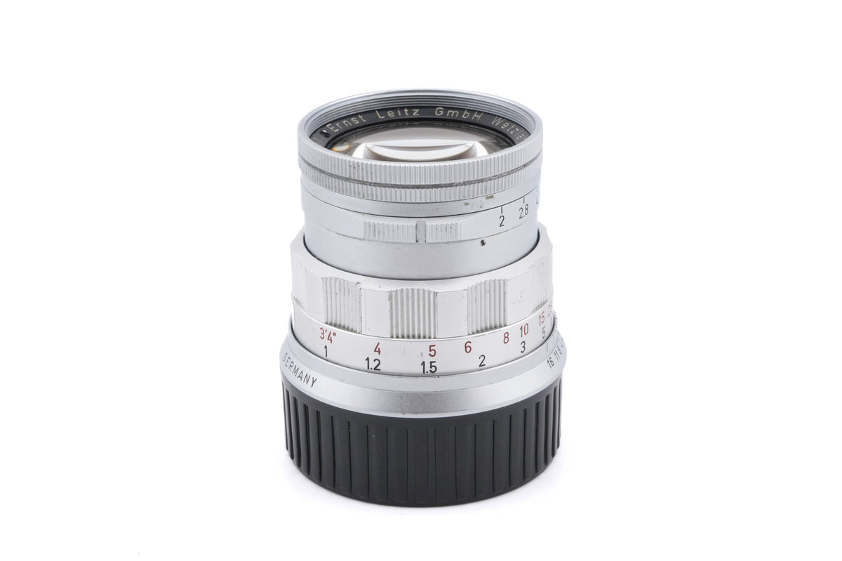 Leica 50mm f2 Summicron (Type II) (Silver, SOOIC-MS / SOSIC / 11118 / 11618 / 11818)