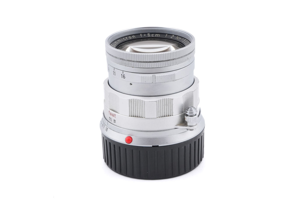 Leica 50mm f2 Summicron (Type II) (Silver, SOOIC-MS / SOSIC / 11118 / 11618 / 11818)