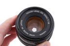 Canon 50mm f1.8 FDn
