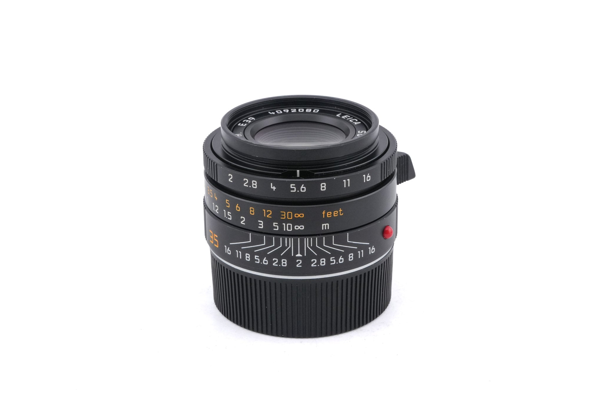 Leica 35mm f2 Summicron-M ASPH. (Type I) (Black, 11879)