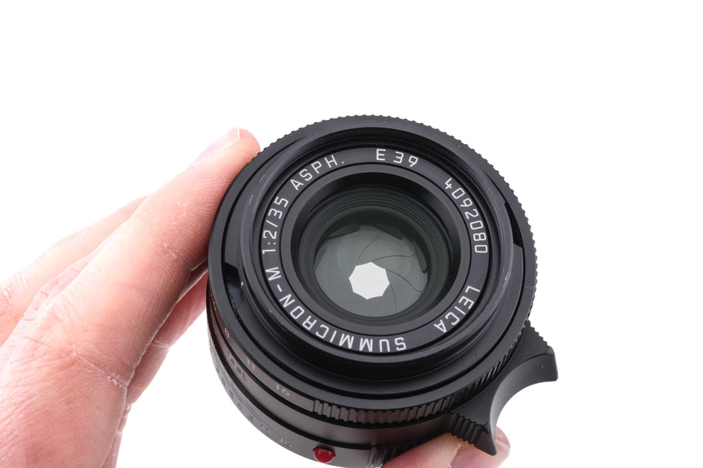Leica 35mm f2 Summicron-M ASPH. (Type I) (Black, 11879)