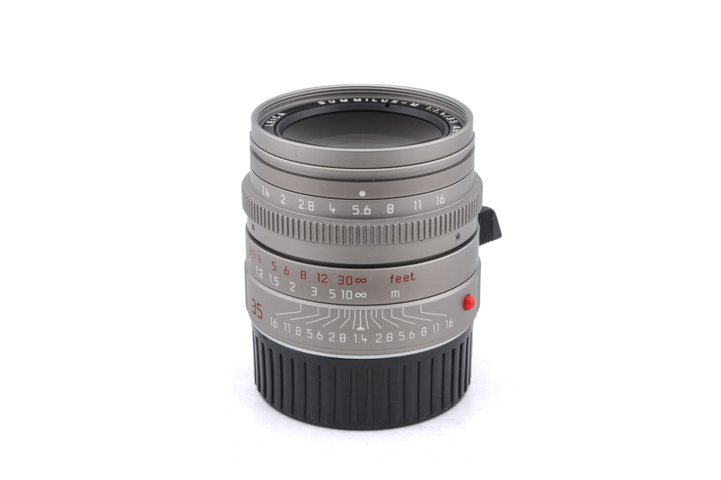 Leica 35mm f1.4 Summilux-M ASPH. (Type II) (Titan, 11859)