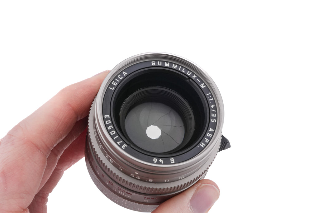 Leica 35mm f1.4 Summilux-M ASPH. (Type II) (Titan, 11859)