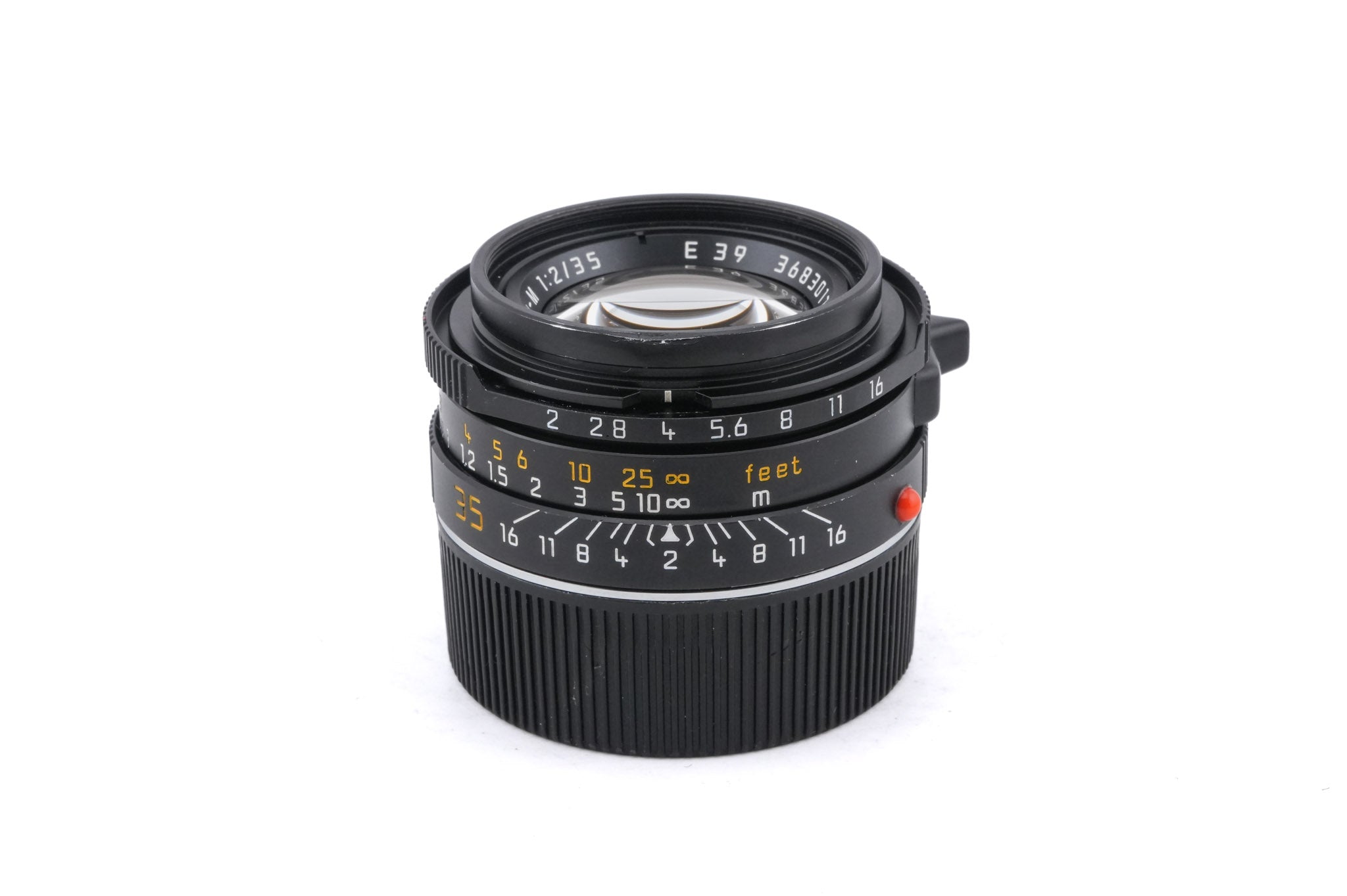Leica 35mm f2 Summicron-M (Type IV) (Black, 11310)