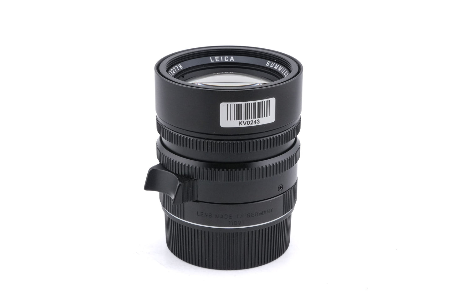 Leica 50mm f1.4 Summilux-M ASPH. (Type I) (Black, 11891 / 11716)
