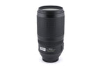 Nikon 70-300mm f4.5-5.6 AF-S Nikkor G ED VR