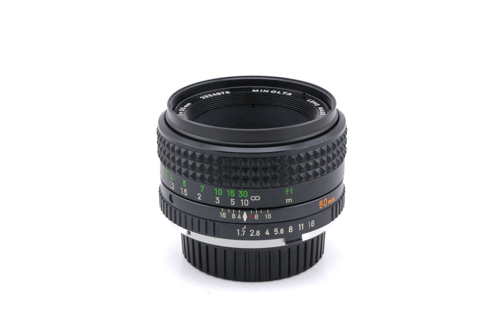 Minolta 50mm f1.7 MC Rokkor-PF