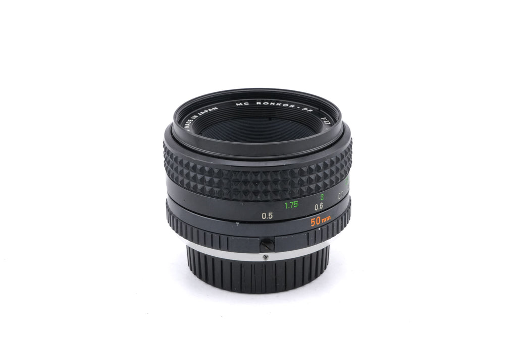 Minolta 50mm f1.7 MC Rokkor-PF