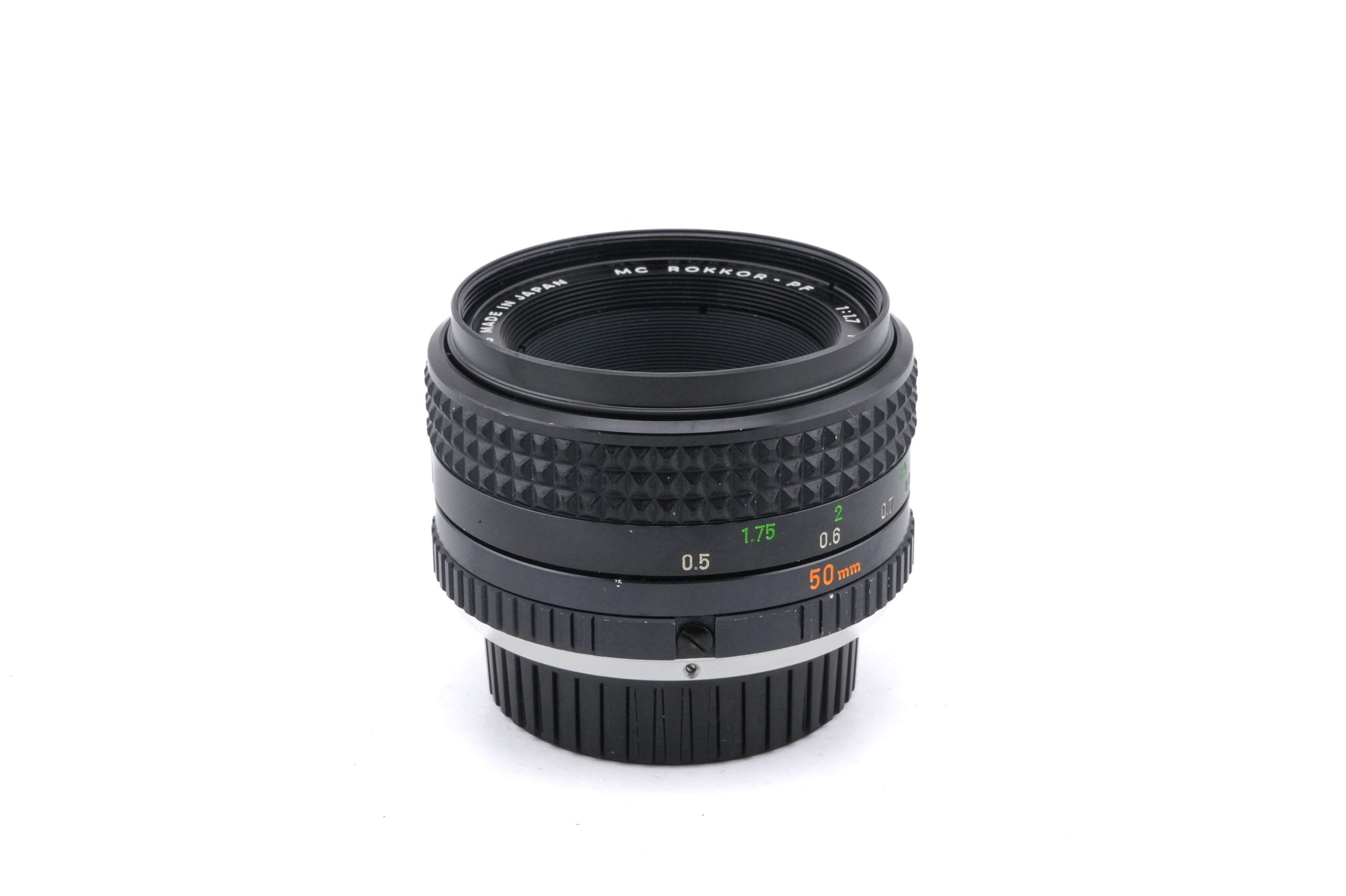 Minolta 50mm f1.7 MC Rokkor-PF