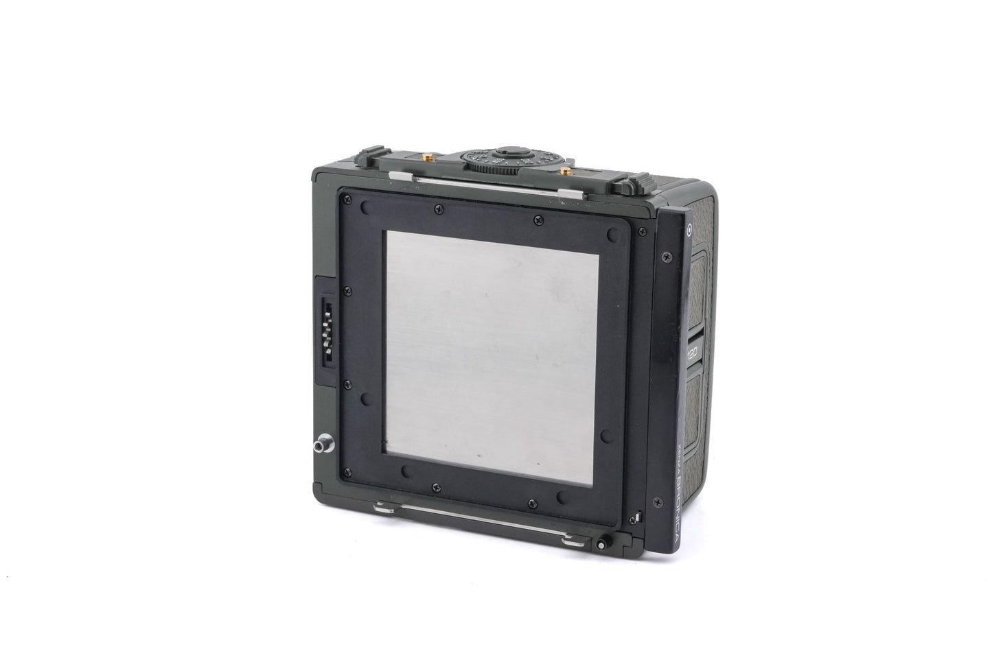 Zenza Bronica SQ-A SF (Safari) + Waist Level Finder SF (Safari) + Speed Grip S Winder SF (Safari) + SQ 6x6 120 Roll Film Back SF (Safari) + 80mm f2.8 Zenzanon-S SF (Safari) + AE Prism Finder S SF (Safari) + SQ Bellows Shade (Safari)