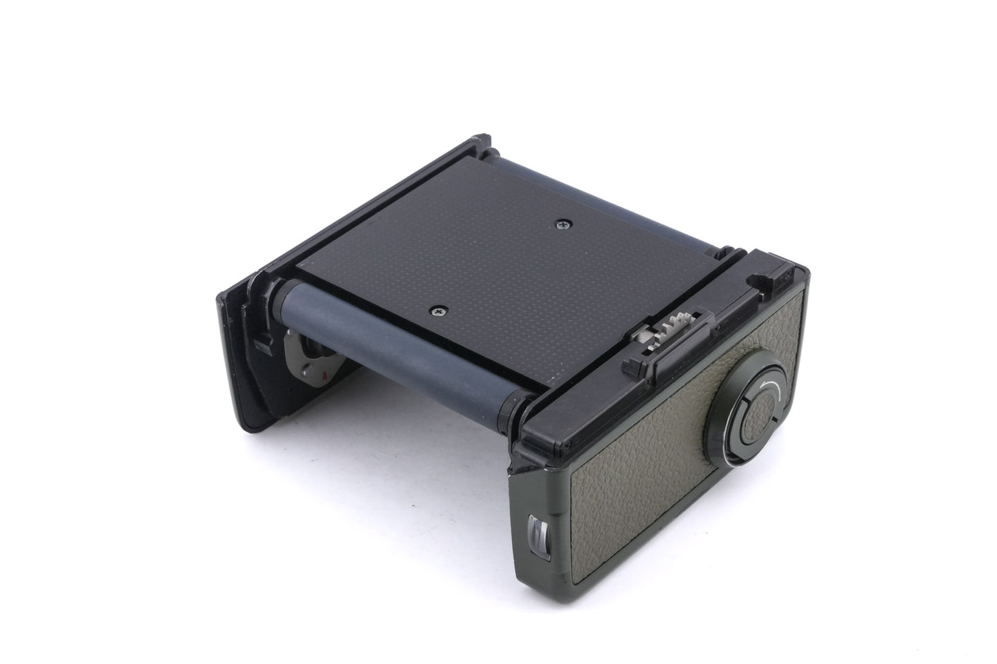 Zenza Bronica SQ-A SF (Safari) + Waist Level Finder SF (Safari) + Speed Grip S Winder SF (Safari) + SQ 6x6 120 Roll Film Back SF (Safari) + 80mm f2.8 Zenzanon-S SF (Safari) + AE Prism Finder S SF (Safari) + SQ Bellows Shade (Safari)