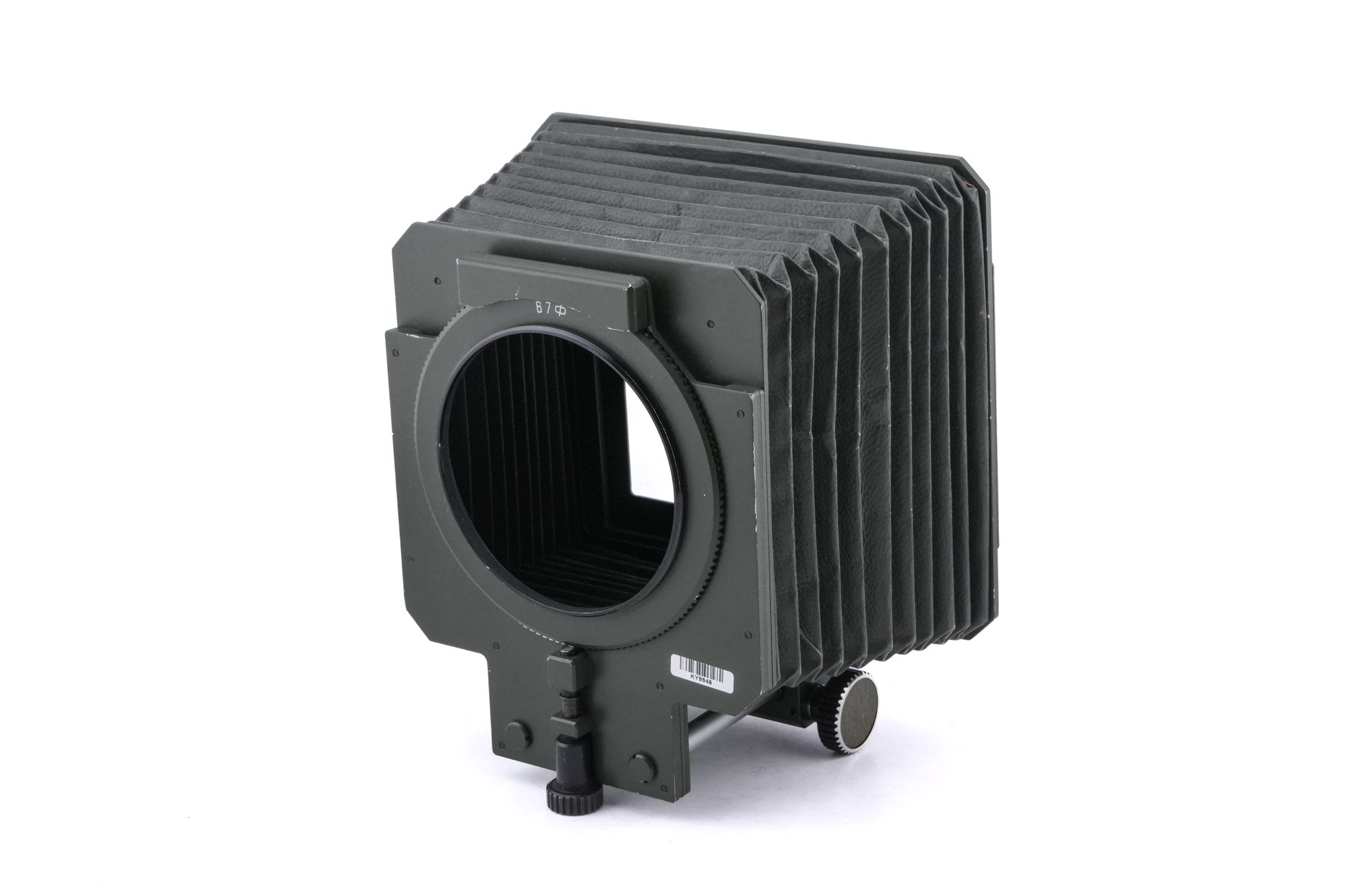 Zenza Bronica SQ-A SF (Safari) + Waist Level Finder SF (Safari) + Speed Grip S Winder SF (Safari) + SQ 6x6 120 Roll Film Back SF (Safari) + 80mm f2.8 Zenzanon-S SF (Safari) + AE Prism Finder S SF (Safari) + SQ Bellows Shade (Safari)