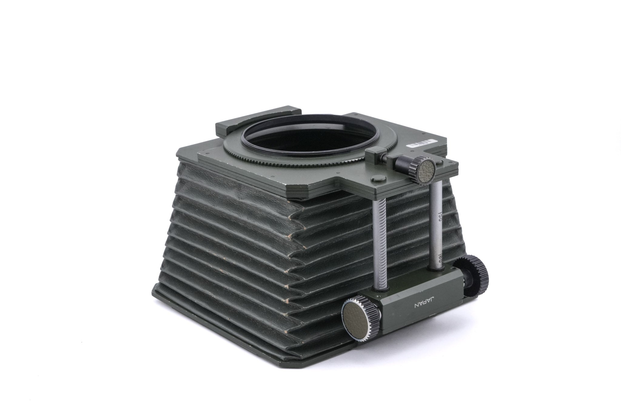 Zenza Bronica SQ-A SF (Safari) + Waist Level Finder SF (Safari) + Speed Grip S Winder SF (Safari) + SQ 6x6 120 Roll Film Back SF (Safari) + 80mm f2.8 Zenzanon-S SF (Safari) + AE Prism Finder S SF (Safari) + SQ Bellows Shade (Safari)